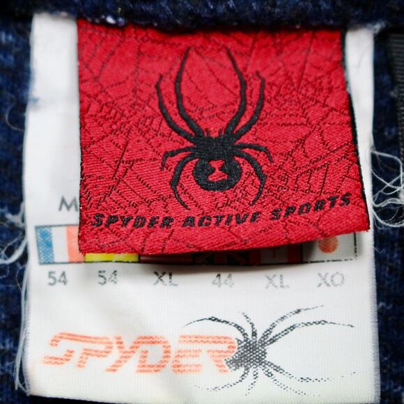 Vintage Spyder USA Ski Team Deep Pile Fleece Zip-Up Jacket - Picture 9 of 9